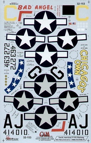 CAM CAM32153 1:32 North-American P-51D Mustang