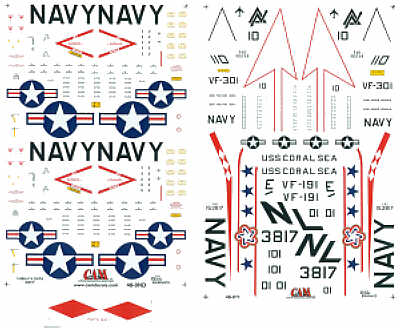 CAM CAM48011 1:48 McDonnell F-4J/F-4S
