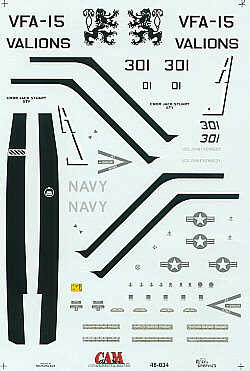 CAM CAM48034 1:48 McDonnell-Douglas F/A-18C Hornet