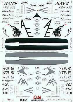 CAM CAM48057 1:48 McDonnell-Douglas F/A-18A Hornet McDonnell-Douglas F/A-18C