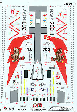 CAM CAM48088 1:48 Lockheed S-3B Viking