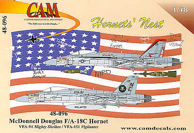 CAM CAM48096 1:48 McDonnell-Douglas F/A-18C Hornet