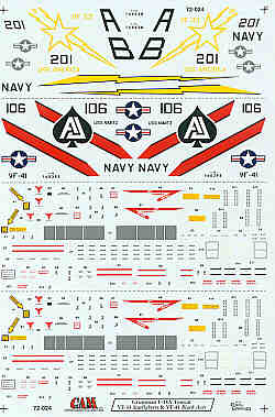 CAM CAM72024 1:72 Grumman F-14A Tomcat
