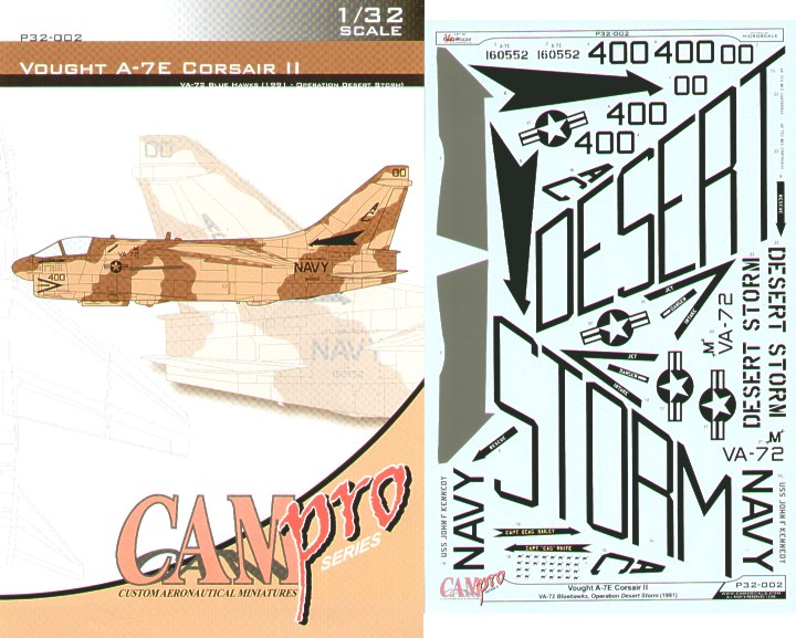 CAM PRO CAMP3202 1:32 LTV A-7E Corsair