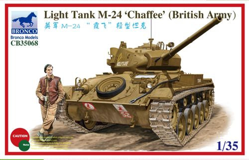 Bronco Models CB35068 1:35 M24 Chaffee Light Tank