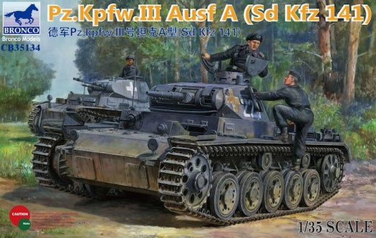 Bronco Models CB35134 1:35 Pz.Kpfw.III Ausf.A