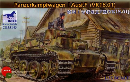 Bronco Models CB35143 1:35 Pz.Kpfw.I Ausf.F