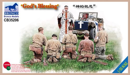 Bronco Models CB35206 1:35 "God's Blessing" U.S