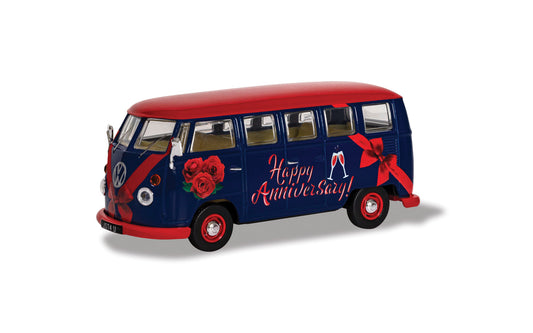 Corgi CC02735 Volkswagen Campervan "Happy Anniversary" 1:43 Diecast Model