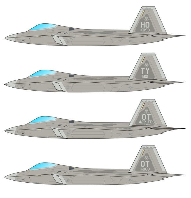 Caracal Models CD72139 1:72 Lockheed-Martin F-22 Raptor