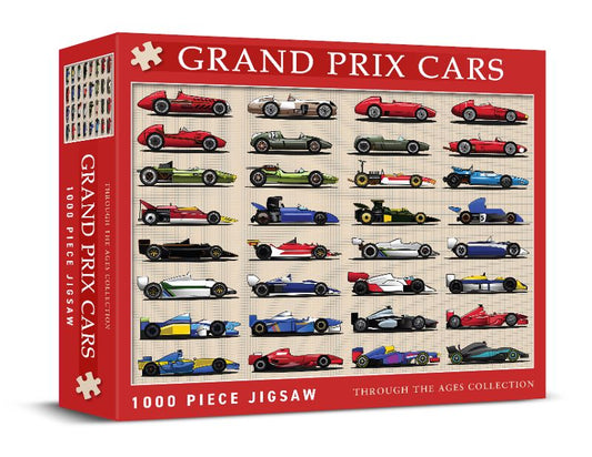 CHP 0151 Gp Racing Cars 1000 Piece Jigsaw