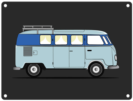 CHP 0157 Camper Van Metal Sign