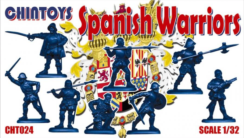 Chintoys CHT024 1:32 Spanish Warriors 16 c