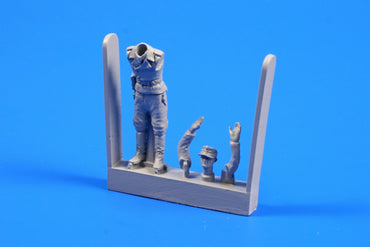 CMK CMF48279 1:48 German WWII Tank Commander Resin Figure