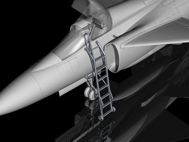 CMK CMF48351 1:48 Saab Viggen Pilot Climbing Ladder Figure