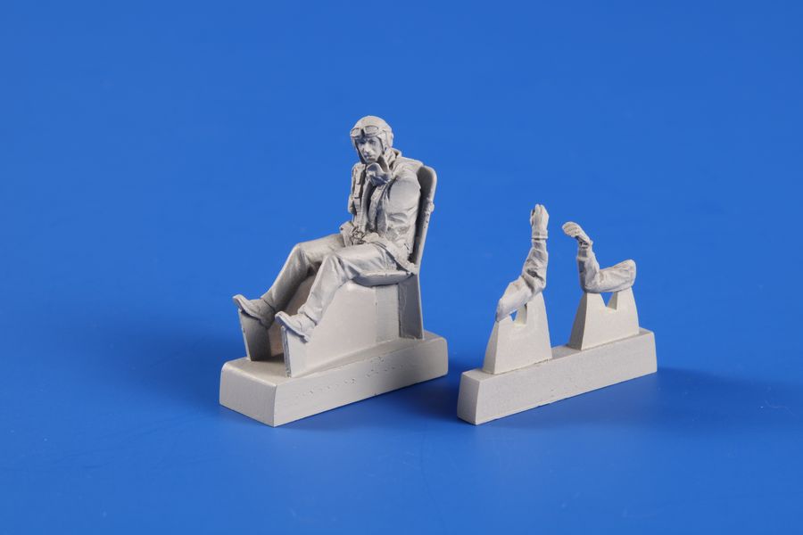 CMK/Czech Master Kits CMF48361 1:48 P-51D Mustang Pilot ETO, Seated