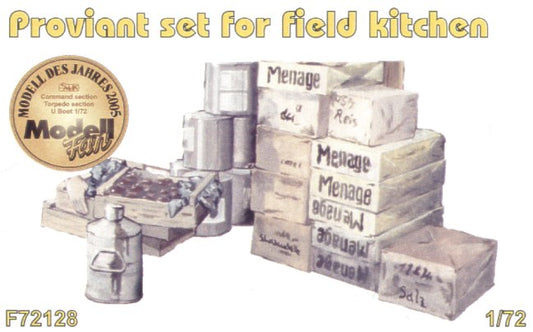 CMK/Czech Master Kits CMF72128 1:72 Field Kitchen provisions set
