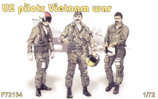 CMK/Czech Master Kits CMF72134 1:72 US Pilots Vietnam x 3 all standing
