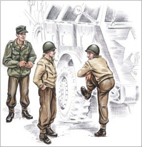 CMK/Czech Master Kits CMF72144 1:72 US Truck crew WWII