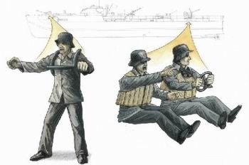 CMK CMF72160 1:72 S-100 Schnellboot 3.7cm AA Gun Crew Figures