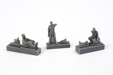 CMK CMF72344 1:72 RAF Pilot with Monkey & Mechanics Figures