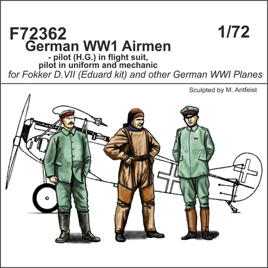 CMK/Czech Master Kits CMF72362 1:72 German WWI Airmen