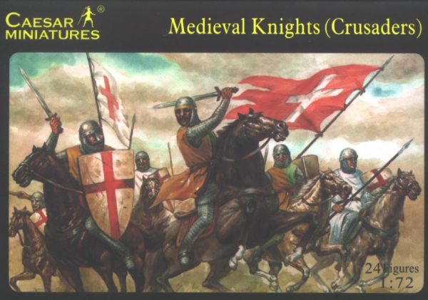 Caesar Miniatures CMH017 1:72 Medieval Knights