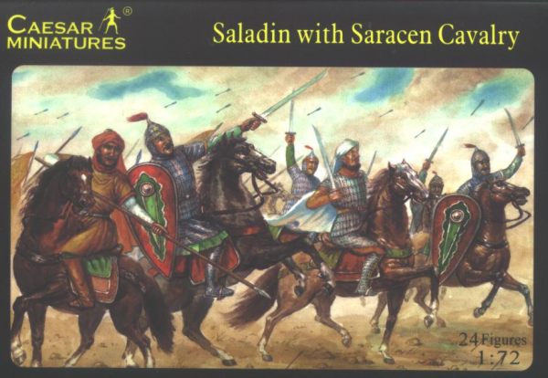 Caesar Miniatures CMH018 1:72 Saladin with Saracens Cavalry