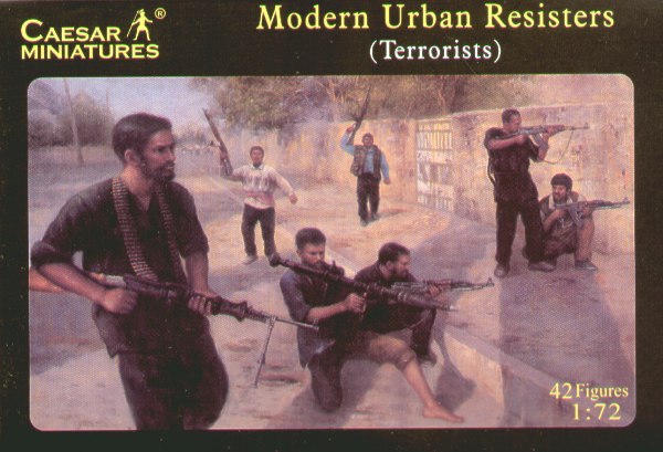 Caesar Miniatures CMH031 1:72 Modern Urban Resisters