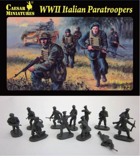 Caesar Miniatures CMH075 1:72 Italian Paratroopers