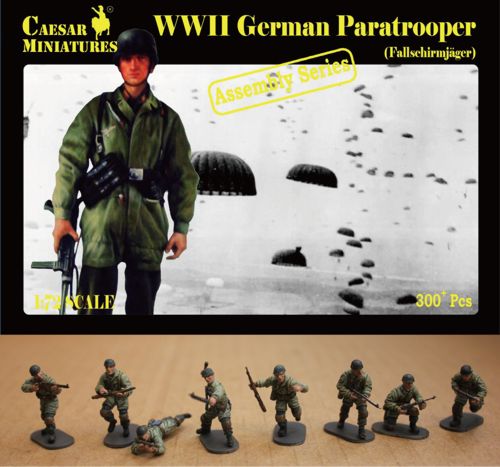 Caesar Miniatures CMH7712 1:72 German Paratrooper
