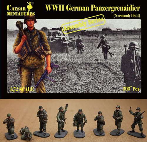 Caesar Miniatures CMH7716 1:72 German Panzergrenadier