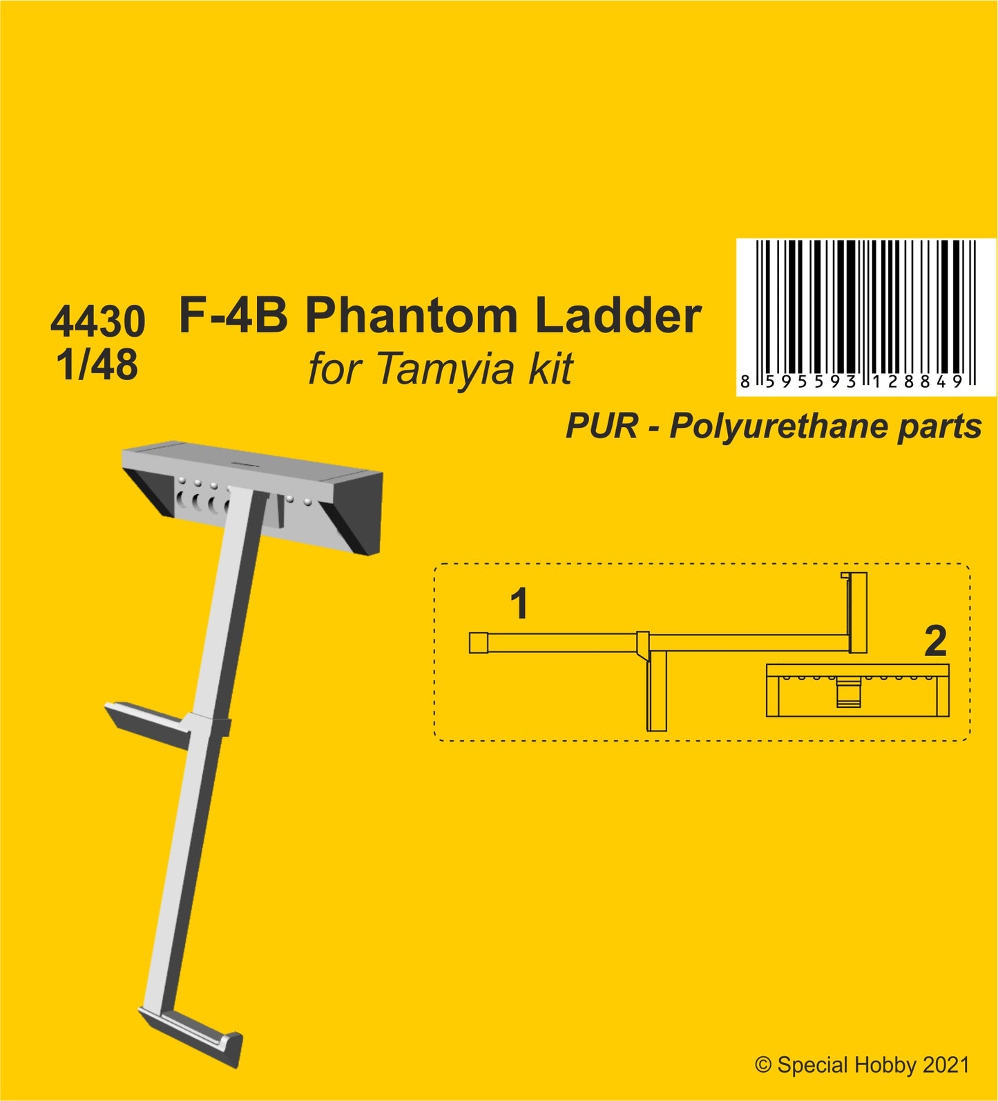 CMK CMK4430 1:48 McDonnell F-4B Phantom Resin Access Ladder