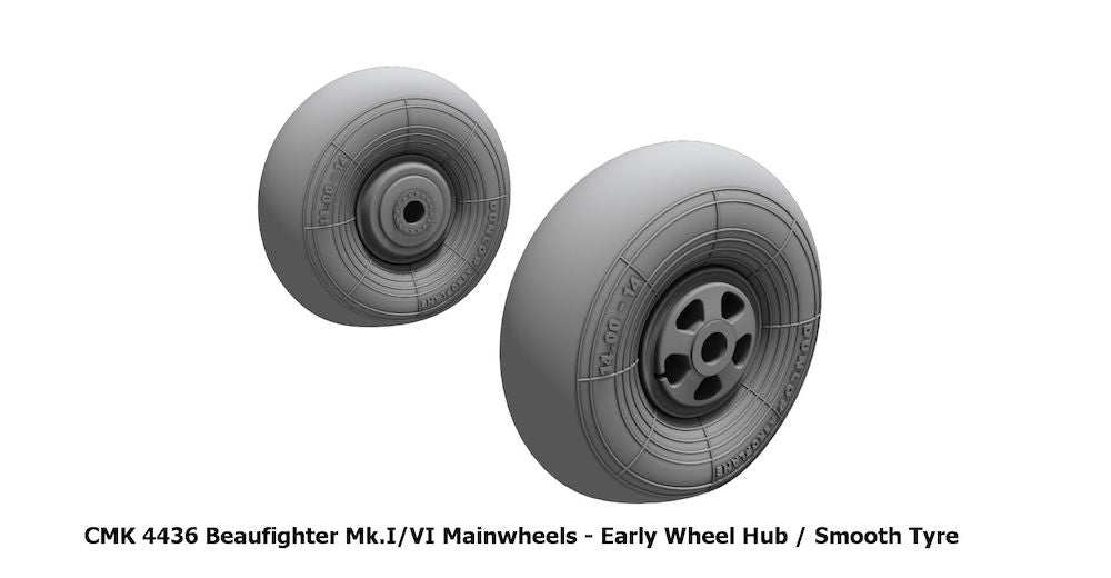 CMK/Czech Master Kits CMK4436 1:48 Bristol Beaufighter Mk.I/VI Mainwheels