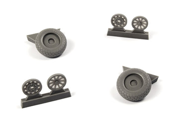 CMK/Czech Master Kits CMK5124 1:32 North-American P-51D Mustang Wheels