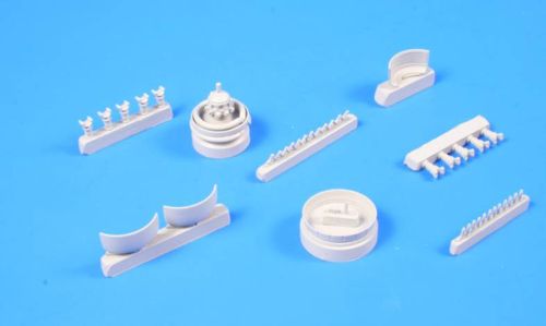 CMK/Czech Master Kits CMK7206 1:72 B-17G Flying Fortress Left Outer Engine set
