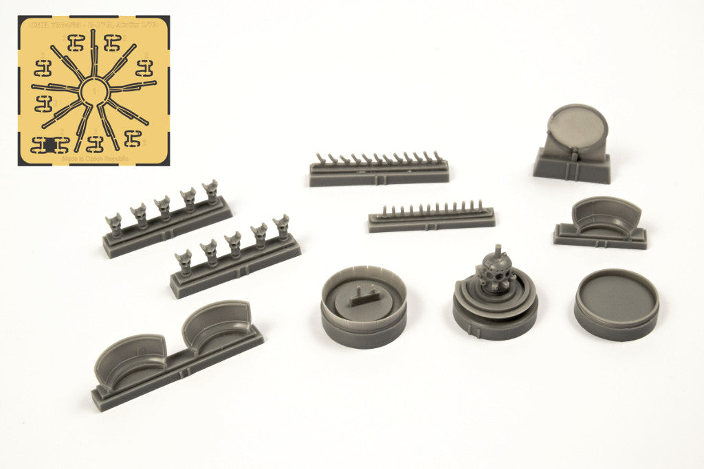 CMK/Czech Master Kits CMK7385 1:72 Boeing B-17G Engine Set