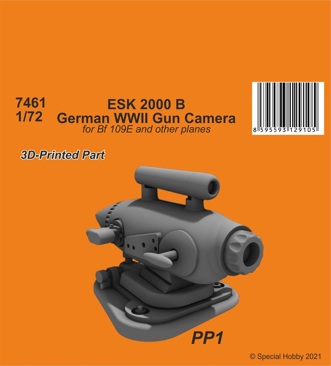 CMK CMK7461 1:72 ESK 2000 B German WWII Gun Camera