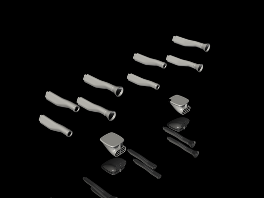 CMK/Czech Master Kits CMQ48341 1:48 Bristol Blenheim Mk.I engine intakes