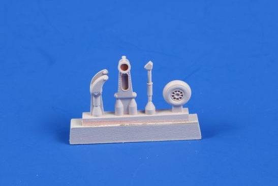 CMK/Czech Master Kits CMQ48372 1:48 Reggiane Re.2000 Tailwheel Strengthened