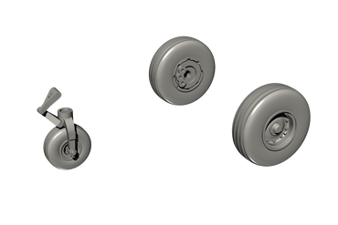 CMK/Czech Master Kits CMQ72285 1:72 Short Tucano T.1 Wheels Set