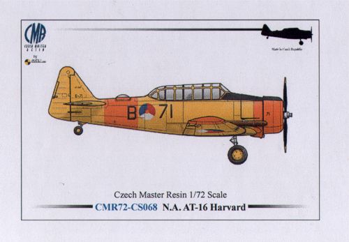 Czech Master Resin CMR-CS068 1:72 AT-16 Harvard Dutch Texan conversion