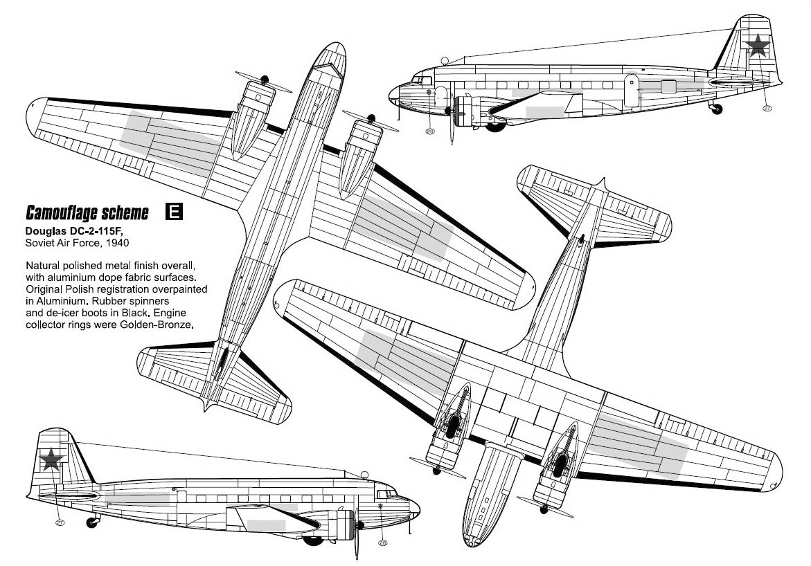 Czech Master Resin CMR144-011 1:144 Douglas DC-2 Military Service Worldwide