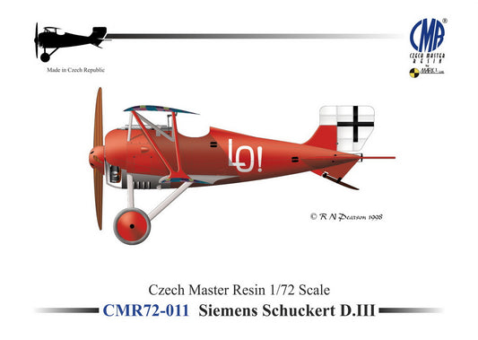 Czech Master Resin CMR72-011 1:72 Siemens-Schuckert D.III