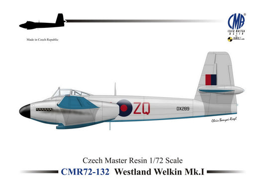 CMR CMR72-132 1:72 Westland Welkin Mk.I with Decals