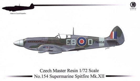Czech Master Resin CMR72-154 1:72 Supermarine Spitfire Mk.XII