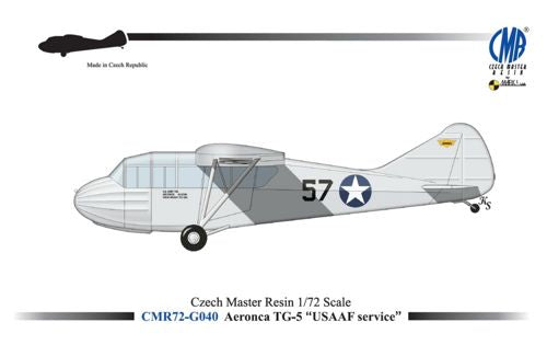 Czech Master Resin CMR72-G040 1:72 Aeronca TG-5 USAAF