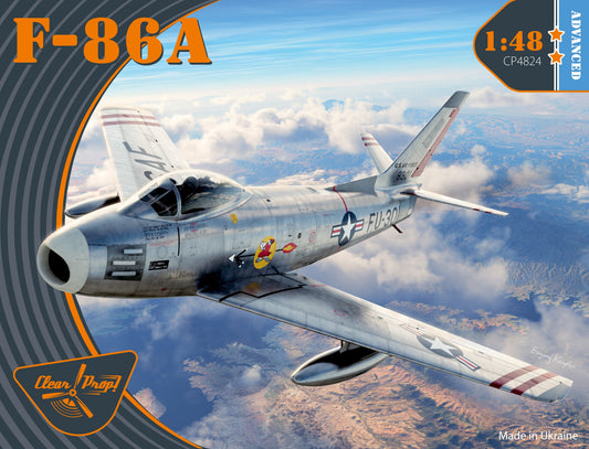 Clear Prop Models CP4824 1:48 North-American F-86A Sabre Advanced kit