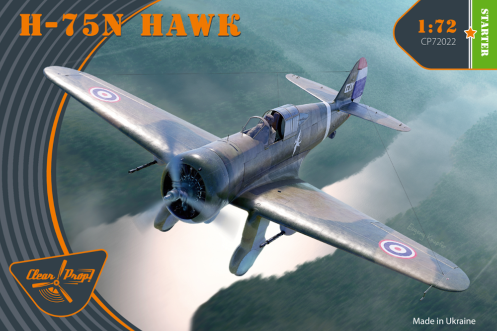 Clear Prop Models CP72022 1:72 Curtiss H-75N Hawk Thailand