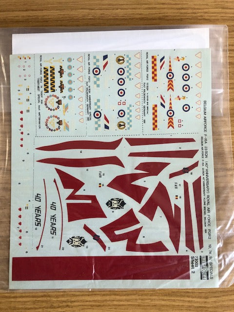 Check Six CS72002 Phantom FGR.2 92/74/19 Sqn RAF Decals 1:72